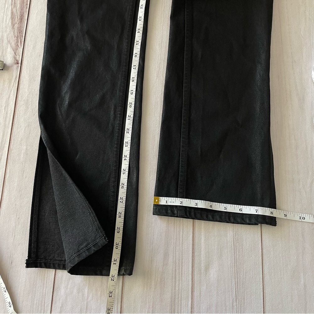 NWOT GRLFRND Hailey Low Rise Slim Boot Jeans Pants Womens 27 in Manhattan Coated - Picture 15 of 16